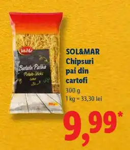 Lidl SOL&MAR Chipsuri pai din cartofi Ofertă