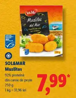 Lidl SOL&MAR Muslitos Ofertă