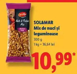 Lidl SOL&MAR Mix de nuci și leguminoase Ofertă