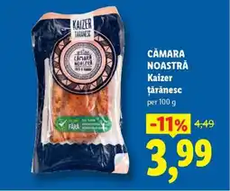 Lidl Cămara Noastră Kaizer țărănesc Ofertă