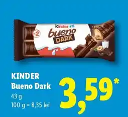 Lidl KINDER BUENO Dark Ofertă