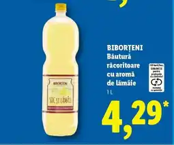 Lidl BIBORȚENI Băutură răcoritoare cu aromă de lămâie Ofertă