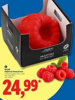Lidl DELUXE Prăjitură în formă de fruct Ofertă