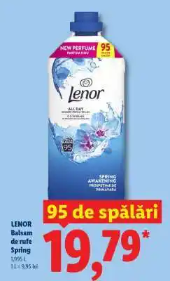 Lidl LENOR Balsam de rufe Spring Ofertă