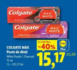 Lidl Colgate Max Pastă de dinți Ofertă