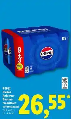 Lidl PEPSI Pachet Aniversar Ofertă