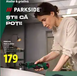 Lidl PARKSIDE Cheie cu clichet Ofertă