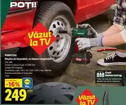 Lidl PARKSIDE Mașină de înșurubat cu impact tangențial Ofertă