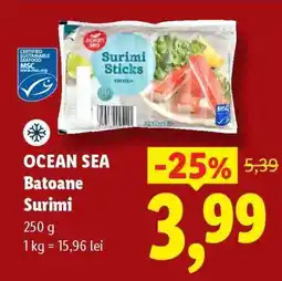 Lidl OCEAN SEA Batoane Surimi Ofertă
