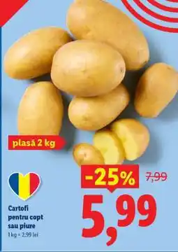 Lidl Cartofi pentru copt sau piure Ofertă
