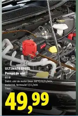 Lidl ULTIMATE SPEED Pompa de ulei Ofertă