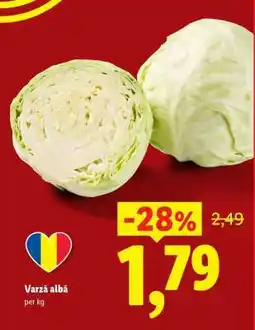 Lidl Varză albă Ofertă