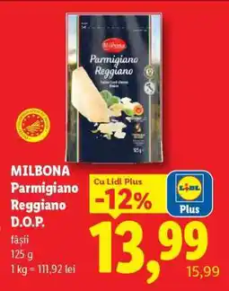 Lidl Milbona Parmigiano Reggiano D.O.P Ofertă