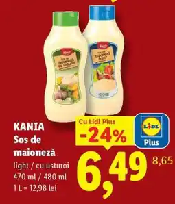 Lidl Kania Sos de maioneză Ofertă