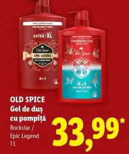 Lidl Old Spice Gel de duș, cu pompiță Ofertă