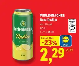 Lidl Perlenbacher Bere Radler Ofertă