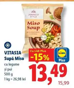 Lidl VITASIA Supă Miso Ofertă