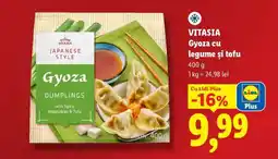 Lidl VITASIA Gyoza cu legume și tofu Ofertă