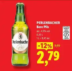 Lidl Perlenbacher Bere Pils Ofertă