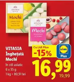 Lidl VITASIA Înghețată Mochi Ofertă
