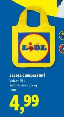 Lidl Sacoșă cumpărături Ofertă