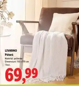 Lidl Livarno Pătură Ofertă