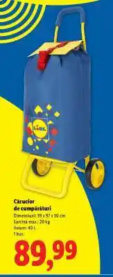 Lidl Cărucior de cumpărături Ofertă