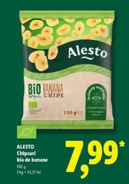 Lidl ALESTO Chipsuri bio de banane Ofertă