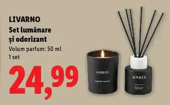 LIVARNO Set lumânare și odorizant
