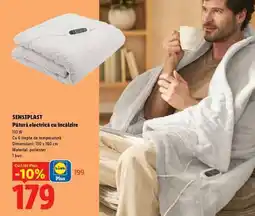 Lidl Sensiplast Pătură electrică cu încălzire Ofertă