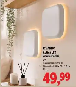 Lidl LIVARNO Aplică LED reîncărcabilă Ofertă