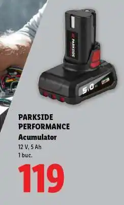 Lidl PARKSIDE PERFORMANCE Acumulator Ofertă
