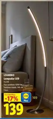 Lidl LIVARNO Lampadar LED Ofertă