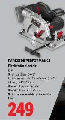 Lidl PARKSIDE PERFORMANCE Fierăstrău electric Ofertă