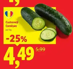 Lidl Castraveți cornișon Ofertă