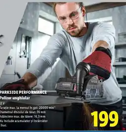 Lidl Parkside Performance Polizor unghiular Ofertă