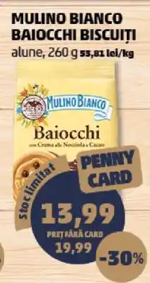 Penny MULINO BIANCO BAIOCCHI BISCUITI Ofertă
