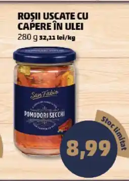 Penny Roșii uscate cu capere în ulei Ofertă