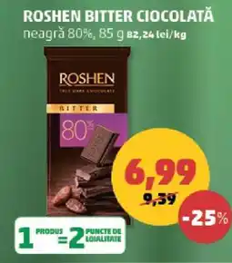 Penny ROSHEN BITTER CIOCOLATĂ Ofertă