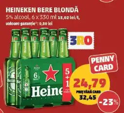 Penny HEINEKEN Bere blondă Ofertă