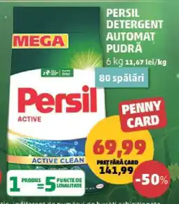 Penny PERSIL DETERGENT AUTOMAT PUDRĂ Ofertă