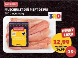 Penny Muşchiuleț din piept de pui Ofertă