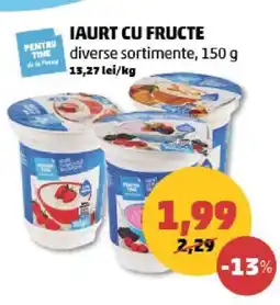 Penny IAURT CU FRUCTE Ofertă