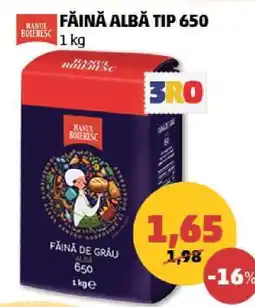 Penny Făină Albă Tip 650 Ofertă