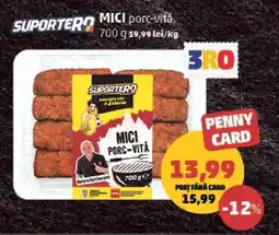 Penny SUPORTERO Mici Porc-Vita Ofertă