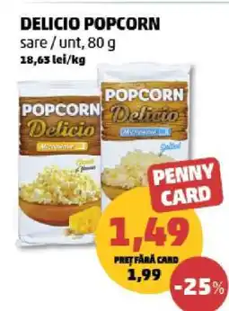 Penny DELICIO POPCORN Ofertă