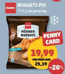 Penny NUGGETS PUI Ofertă