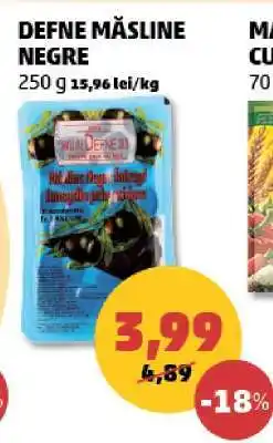 Penny DEFNE MĂSLINE NEGRE Ofertă
