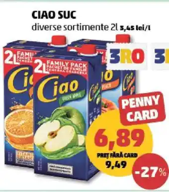 Penny CIAO SUC Ofertă