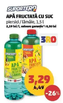Penny Apă Fructată Cu Suc Ofertă